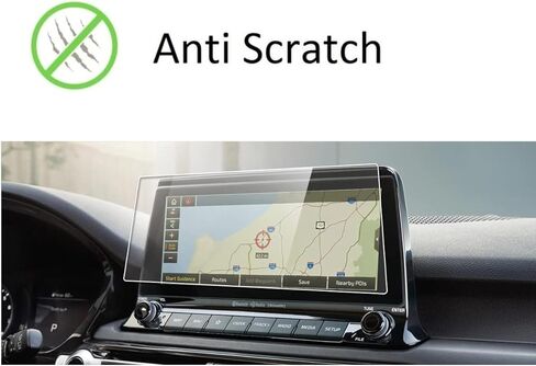 واقي شاشة متوافق مع شاشة لمس 2021-2023 Seltos مقاس 10.25 بوصة، مضاد للخدش، مقاوم للصدمات، زجاج مقسى ممتاز in Kuwait