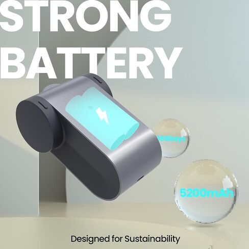 Automatic Curtain Opener and Closer - Wide Smart Assistant App Compatibility - Long Battery Life - With I-Rail, U-Rail, Rod Hooks - Compact & Modern (Space Gray) in Saudi Arabia