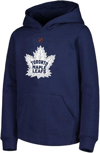 Outerstuff Toronto Maple Leafs حجم الشباب فريق الهوكي شعار البلوز هوديي الصوف in Kuwait