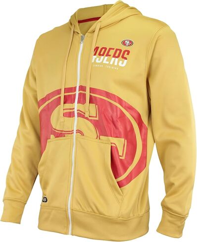Outerstuff NFL Men's Drill Team Colors Full Zip Performance Fleece Hoodie in Saudi Arabia