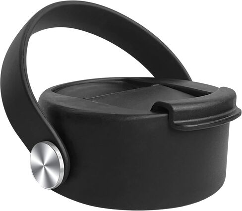 Acemoo Flip Coffee Lids for Hydro Flask Wide Mouth Bottle - 12 16 18 20 32 40 64 oz, Flexible Handle for Hydroflask Lid Replacement in Saudi Arabia