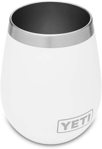 YETI Rambler 10 oz Wine Tumbler, Vacuum Insulated, Stainless Steel, NO LID in Saudi Arabia