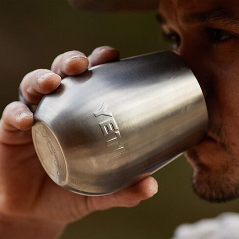 YETI Rambler 10 oz Wine Tumbler, Vacuum Insulated, Stainless Steel, NO LID in Saudi Arabia
