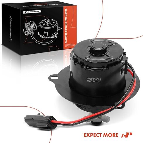 A-Premium Engine Radiator Cooling Fan Motor Compatible with Dodge Ram 1500 2002-2003, Ram 2500 2002-2003, Ram 3500 2002-2003, Replace# 5080648AA, 5093760AA in Saudi Arabia