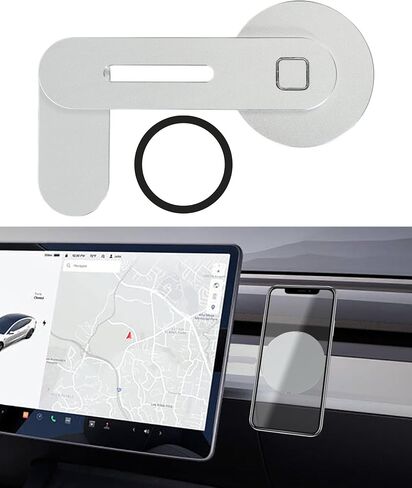 RACOONA Magnetic Car Phone Mount,Phone Holder for Car,Car Accessories Foldable and Adjustable Phone Mount,Cell Magnetic Phone Holder for Car Screen Laptop (Black) in Saudi Arabia