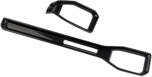 Dashboard Vent Air Outlet Cover Trim Kit Accessories for 2024 Ford Mustang (carbon fiber style) in Saudi Arabia