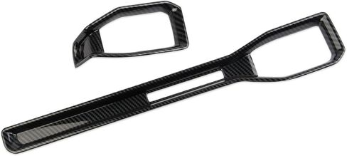 Dashboard Vent Air Outlet Cover Trim Kit Accessories for 2024 Ford Mustang (carbon fiber style) in Saudi Arabia
