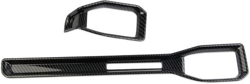 Dashboard Vent Air Outlet Cover Trim Kit Accessories for 2024 Ford Mustang (carbon fiber style) in Saudi Arabia