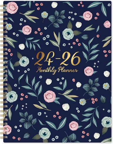 2024-2026 Monthly Planner - Monthly Planner 2024-2026 from July 2024 to June 2025, 2 Year Monthly Calendar 2024-2026, 8.5'' x 11'' Planner with Tabs in Saudi Arabia
