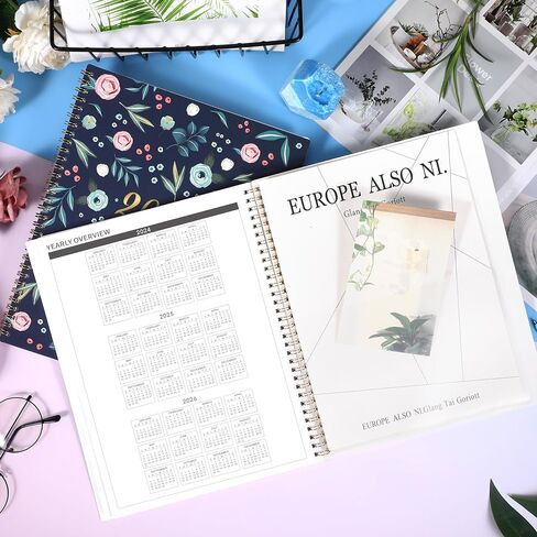 2024-2026 Monthly Planner - Monthly Planner 2024-2026 from July 2024 to June 2025, 2 Year Monthly Calendar 2024-2026, 8.5'' x 11'' Planner with Tabs in Saudi Arabia