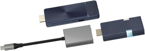 Nimble Cast Go, Convertible HDMI to Type C Adapter, 4K@30Hz Resolution, 2 Split Screens, Support AirPlay, Miracast, Google Cast in Saudi Arabia