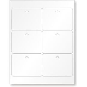 SmartSign (Pack of 150) Eco Friendly Event Badges Perforated Tags | 3" x 4" Cardstock Die-Cut Sheets, Made in USA