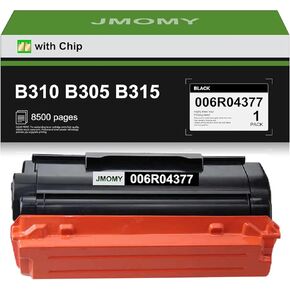 B310 Toner Cartridge Black with New Chip, Professional High Yield Toner Compatible for B310 B305 B315 and 006R04377 Toner Printer- 8,500 Pages