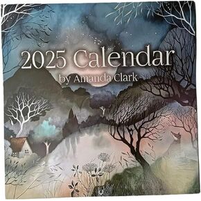 Wall Calendar, Calendars 2025-2026 Fairy Forest Animal Theme Planner from July 2025 to December 2026 18 Months, 11.69 inch×11.69 inch Desktop Calendar for New Year Christmas Gifts (2025-2026 Fairy Calendar)