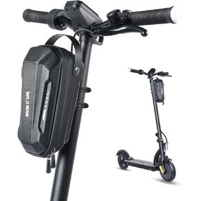 3L Large Scooter Bag with Handle, Portable Electric Scooter Storage Bag, Waterproof XL Handlebar Pouch Bag for Scooters, Bikes, Segway Niu, with Small Coded Lock & Screw Fixation Design