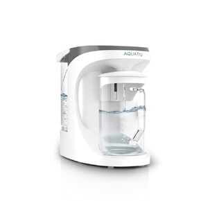 AquaTru Carafe Alkaline Mineral Boost | Countertop Water Purifier for PFAS & Other Contaminants Exclusive 4-Stage Ultra Reverse Osmosis Technology (No Plumbing/Installation Required) BPA Free
