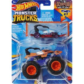 Hot Wheels Monster Trucks 2024 W/Bonus HW Vehicle