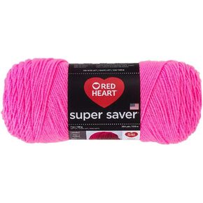 Red Heart Super Saver Yarn 722 Pretty N Pink