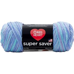 Bulk Buy: Red Heart Super Saver Yarn (3-Pack) Ocean E300-995