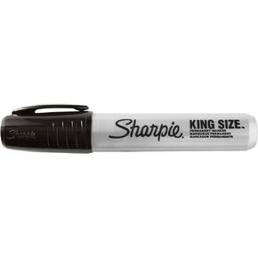 Sharpie 501098 Pro King Size Permanent Marker Chisel Point Black