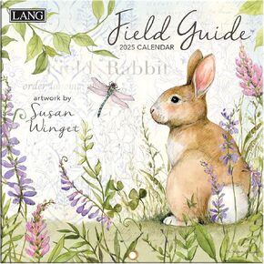 Lang Companies, Field Guide 2026 Mini Wall Calendar, 7'' X 7'', 12-Month Calendar with Stapled Binding