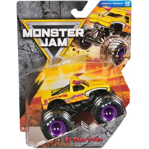 Monster Jam 2025 Official 1:64 Diecast Truck Series 42 Legacy Trucks El Toro Loco