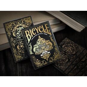 Bicycle Spirit II Limited Poker Black Playing Cards Premium Deck by Gamblers Warehouse