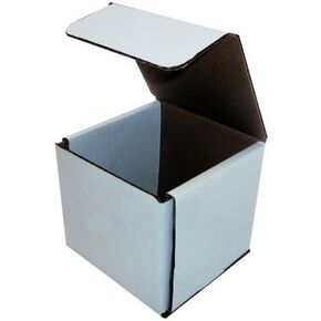 100-6x4x2 White Corrugated Shipping Mailer Packing Box Boxes Two 50 Bundles