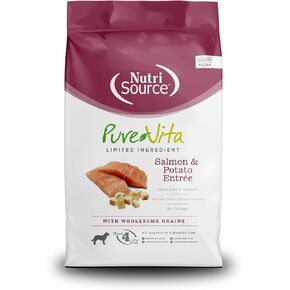 Salmon And Potato Dry Dog Food Size: 25-Lb Bag