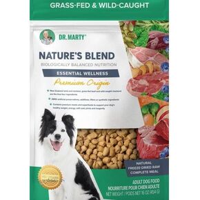 Dr. Marty Nature's Blend Premium Origin Freeze-Dried Raw Lamb/Venison/Beef/Mackerel Dry Dog Food 16 oz