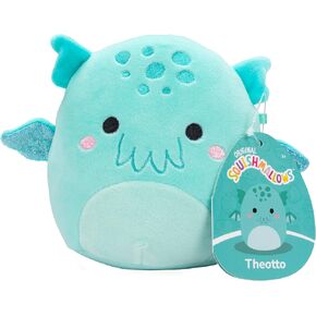 Squishmallows Original 5-Inch Melzie The Chipmunk - Official Jazwares Plush - Collectible Soft & Squishy Mini Stuffed Animal Toy - Add to Your Squad - Gift for Kids, Girls & Boys