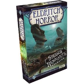 Eldritch Horror Strange Remnants Board Game EXPANSION | Mystery Game | Cooperative Board Game for Adults and Family | Ages 14+ | 1-8 Players | Avg. Playtime 2-4 Hours | Made by Fantasy Flight Games