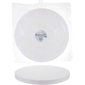 Mega Crafts White Poly Craft Foam 14 Incs ، أقراص بوليسترين متينة ، من البوليسترين للفنون والحرف ، الحلي ، المشاريع المدرسية ، تفضل بالحياك