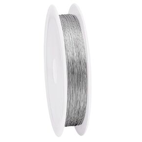 PH PandaHall 49 Strands Beading Wire, 65.6 FT 304 Stainless Steel Wire 0.018 inch Wrapping Wire Craft Wire Metal Jewelry Wire for Necklace Bracelet Jewelry Making Wire Wrapping Crafting