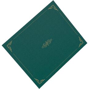 Oxford Certificate Holders, Green, 11.25x8.75, 5 per box (29900605BGD)