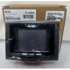MK590 Micro Kiosk Terminal, Wall-Mountable Display Unit with Power Adapter, Black