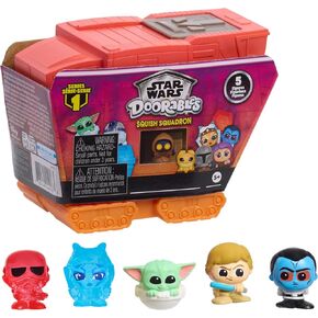 Just Play Star Wars™ Doorables Squish Squadron, Colletible Figures and Vehicle, Kids Toys for Ages 5 Up
