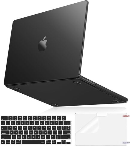 Moseso متوافق مع MacBook Pro 16 بوصة الحالة 2025-2021 M4 M3 M2 M1 A3403 A3186 A2991 A2780 A2485 ، ألوان رسمية 100 ٪ ، حالة صلبة وغطاء لوحة مفاتيح ملونة مطابقة in Kuwait