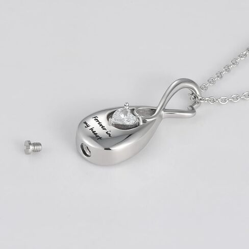 المنجد جرة قلادة الجرار لأخيه رماد الحيوانات الأليفة أفضل مرساة الحرق الإنسان الملاك الجناح إنفينيتي التذكارية تذكار مجوهرات in Kuwait