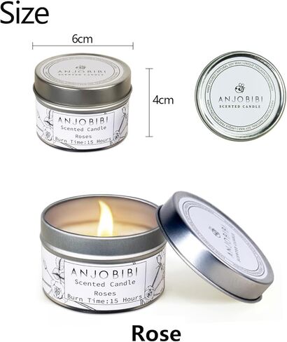 شموع العلاج العطري للرعاية الصحية المنزلية (الياسمين، 2 أونصة، 2 عبوة)... in Kuwait