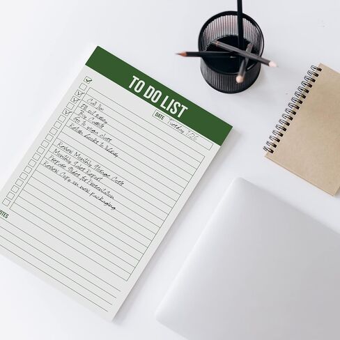 Jot & Mark To Do List Notepad (Green) in Saudi Arabia