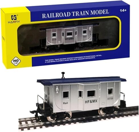 1/87 Model Train Set Narrow Gauge Model Railway Track, Nickel Silver Curved & Turnout Tracks, Perfect for Hobbyists & Train Collectors Premium Gift (96100) in Saudi Arabia