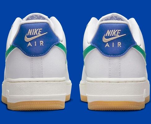 حذاء Nike Air Force 1 Low للسيدات بلون أبيض Game Royal Stadium Green مقاس 6.5 in Saudi Arabia