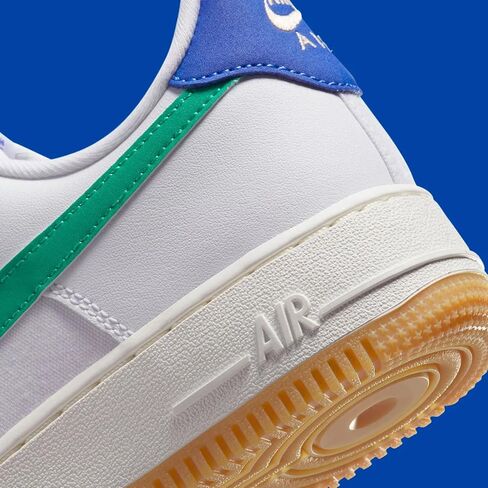 حذاء Nike Air Force 1 Low للسيدات بلون أبيض Game Royal Stadium Green مقاس 6.5 in Saudi Arabia