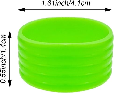 16 PCS Pickleball Paddle Racket Grip Bands, Tennis Racquet Secures Overgrip, Handle Rubber Silicone Ring for Squash Racket, Racquetball, Baseball Bat Handle in Saudi Arabia