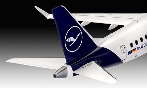 Revell 03883 1:144 Embraer 190 Lufthansa New Livery Plastic Model Kit, Multicolour (Revell 03883 3883) in Saudi Arabia