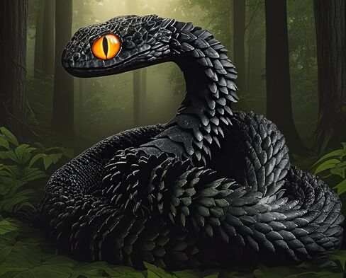 3D Printed Animals Set 3D Printed Snake Toys 3D Printed Articulated Flexible Fidget Toy 3D Printed Animals Exquisite Cute Pet Toy Children/Adults Fidget Toys (Fluorescent Blue, 11.8) in Saudi Arabia
