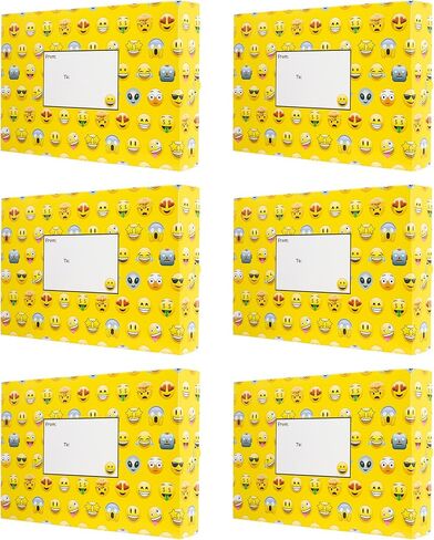 Decorative Shipping Boxes Decorated Gift Boxes For Mailing Birthday Gifts & Holiday Presents, 6 Pack of Everyday Shipping Boxes, Multiple Sizes and Designs, Baby Animals, Medium in Kuwait