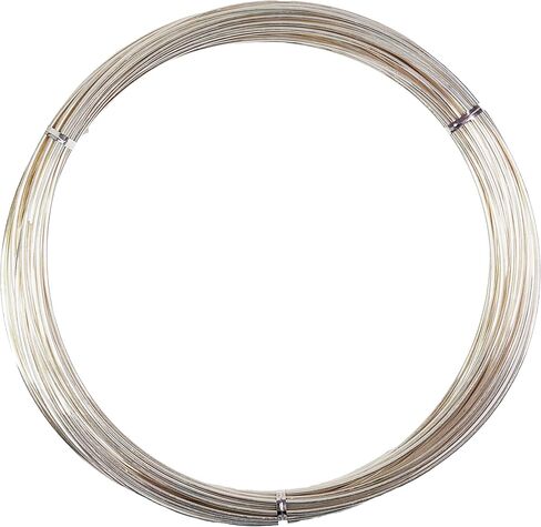 21 مقياس ، جولة ، نصف هارد ، 925 سلك الفضة الاسترليني - 5 أقدام - لفن المجوهرات من Wizart in Kuwait