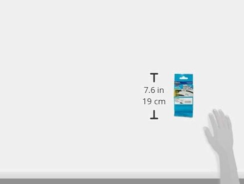 Brother P-touch TZe-M355 طباعة بيضاء على شريط مصفح أسود غير لامع ممتاز مقاس 24 مم (0.94 بوصة) عرض × 8 م (26.2 بوصة) طول in Saudi Arabia
